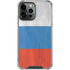 Russian Flag Distressed iPhone 13 Pro Max Clear Case